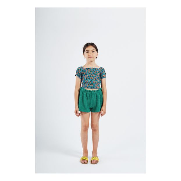 Blouse Smockée Fleurs-product