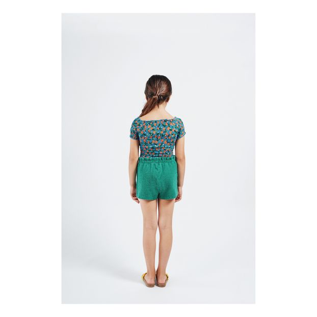 Blouse Smockée Fleurs-product