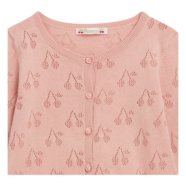 Cardigan Ajouré Cerises-product