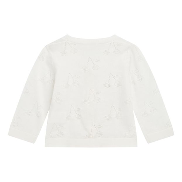 Cherry Openwork Baby Cardigan-product