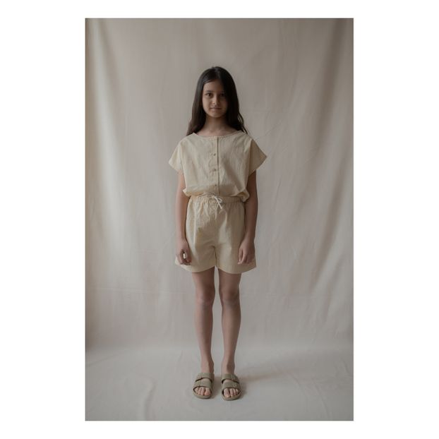 T-shirt Creme Coton Bio-product