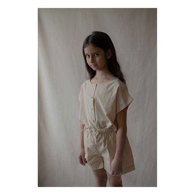 T-shirt Creme Coton Bio-product