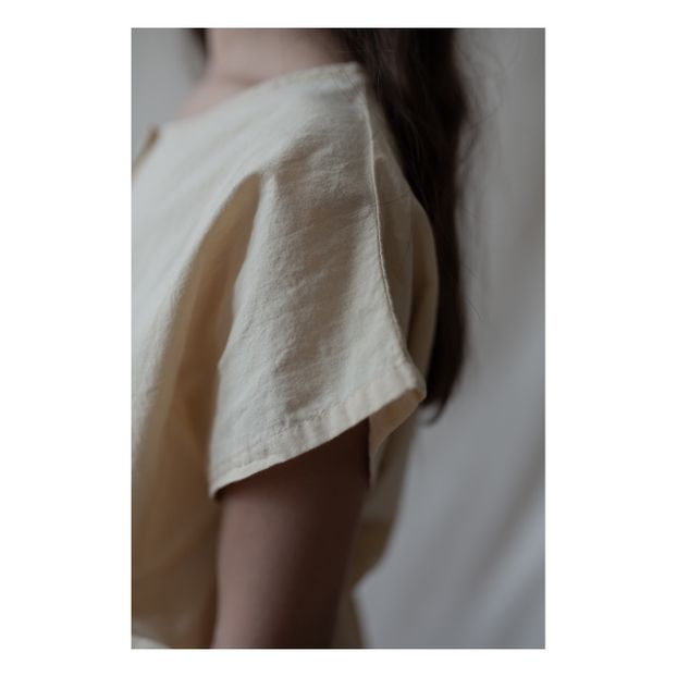 T-shirt Creme Coton Bio-product