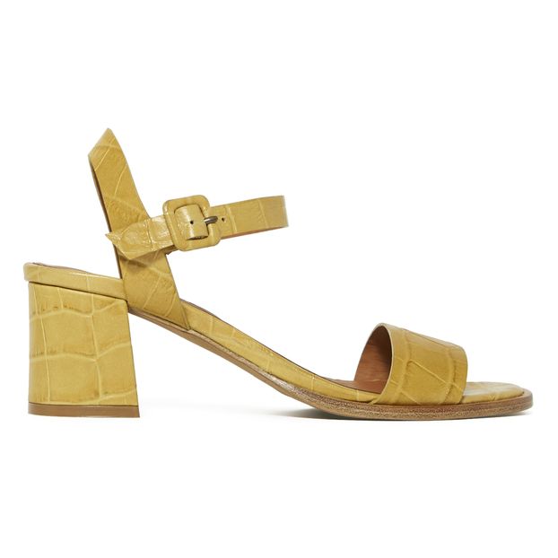 Sandales Cuir Embossé Croco Diane-product