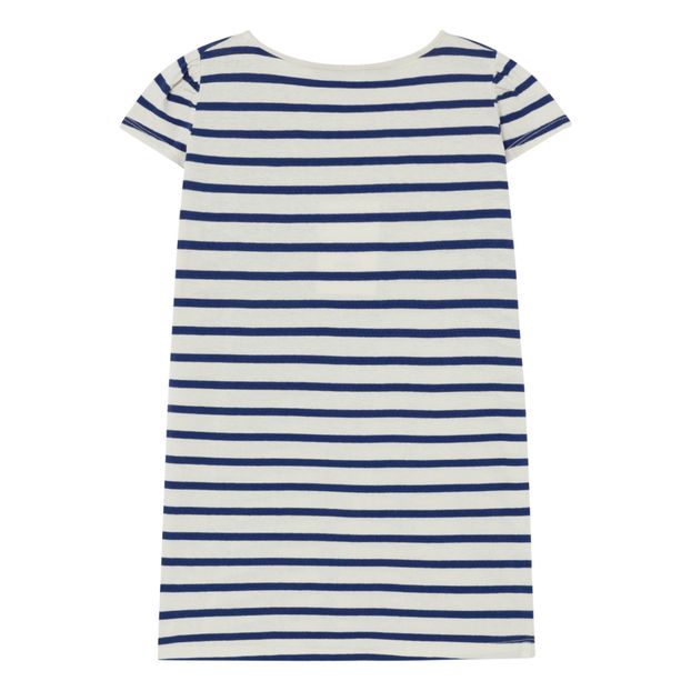 Striped Flamingo Jersey Dress-product