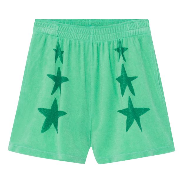 Poodle Terry Cloth Star Shorts-product