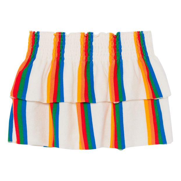 Wombat Striped Terry Cloth Skirt-product