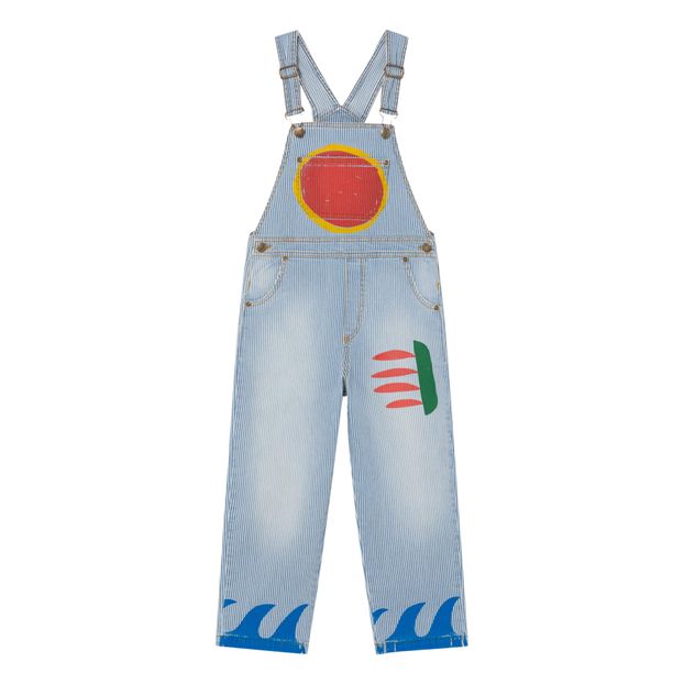 Salopette Jean Rayures Mule-product