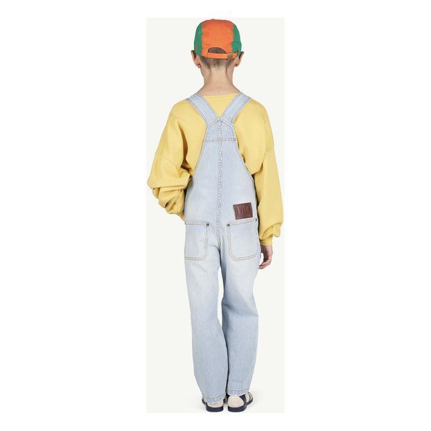 Mule Striped Jean Overalls-product