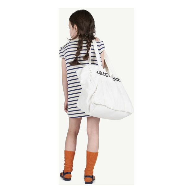 Striped Flamingo Jersey Dress-product