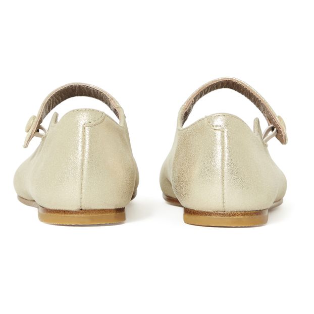 Ella Studded Cherry Ballerina Flats-product