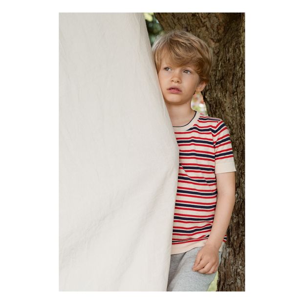 Striped Organic Cotton T-shirt-product