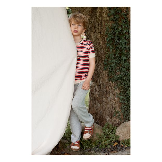 Striped Organic Cotton T-shirt-product