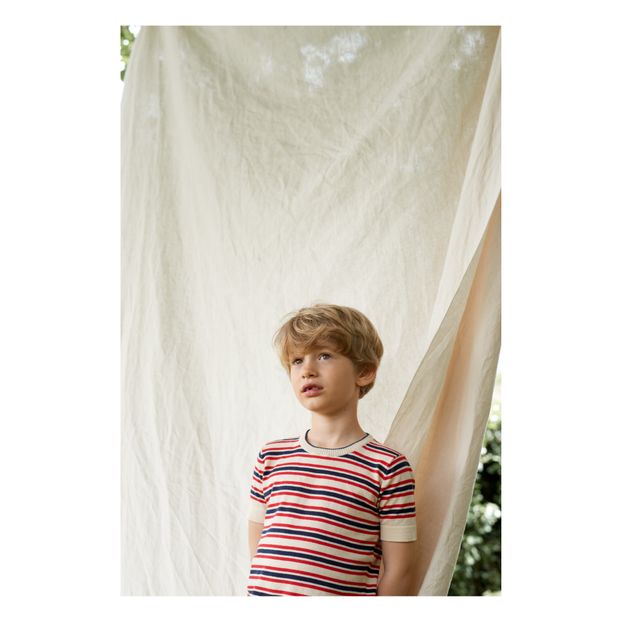 Striped Organic Cotton T-shirt-product
