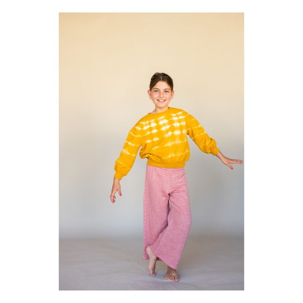 Cotton gauze trousers-product