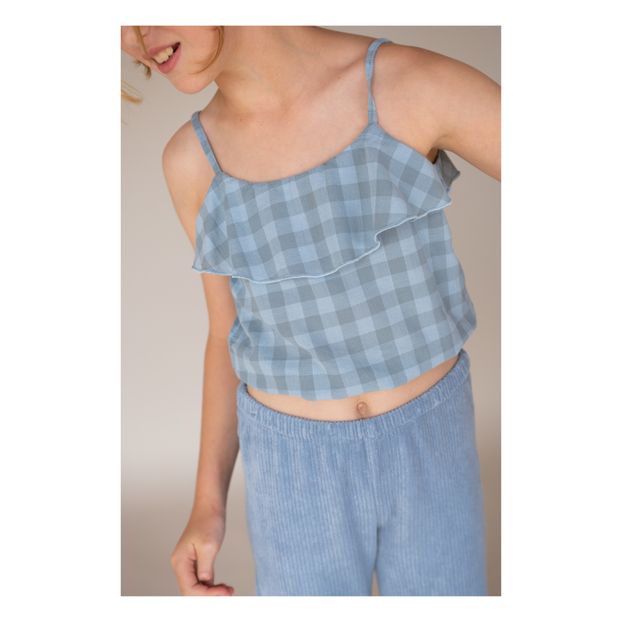 Terry cloth organic cotton trousers-product