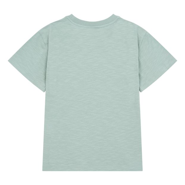 T-shirt Asger "Bon Apetit" in Cotone Bio-product