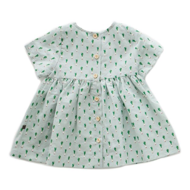 Leek linen dress-product