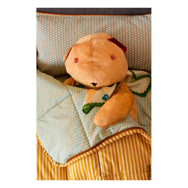 Suzanne cotton patchwork throw-product