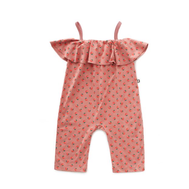 Tomato organic pima cotton jumpsuit-product