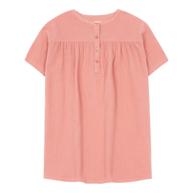 Cotton gauze short dress-product