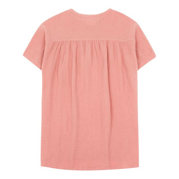 Cotton gauze short dress-product
