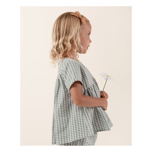 Jane gingham blouse-product