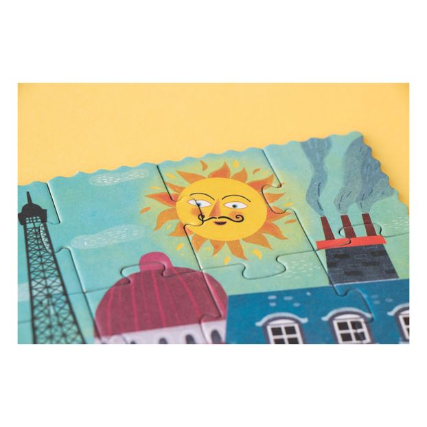 Reversible Night/Day Paris puzzle-product