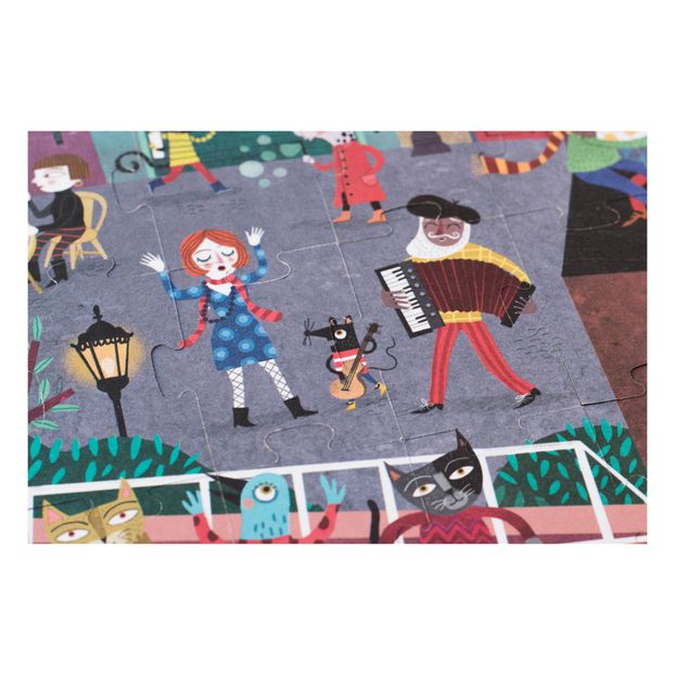 Reversible Night/Day Paris puzzle-product