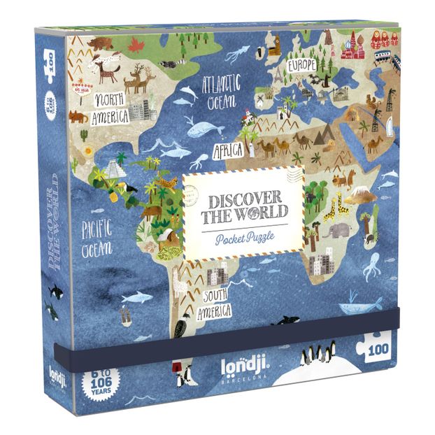 Discover the World pocket puzzle-product
