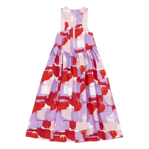 Robe Longue Colorblock-product