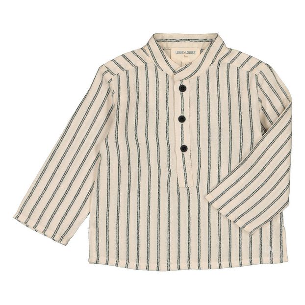 Stiped grandpa kurta shirt-product