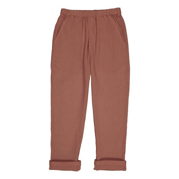 Gazelle cotton crepe trousers-product
