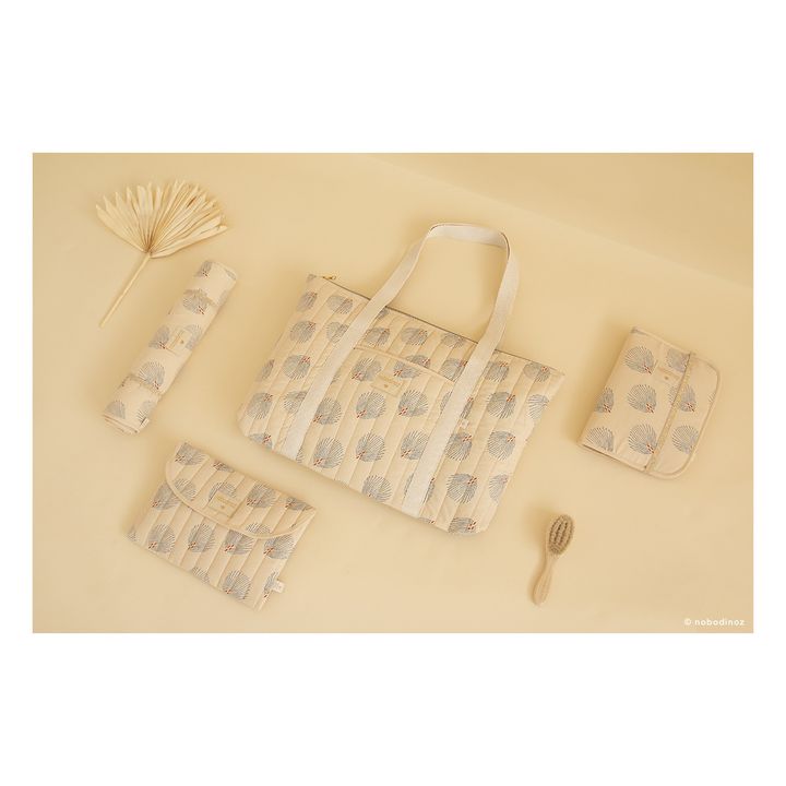 Pochette Bagatelle Gatsby in cotone bio | Crema- Immagine del prodotto n°1