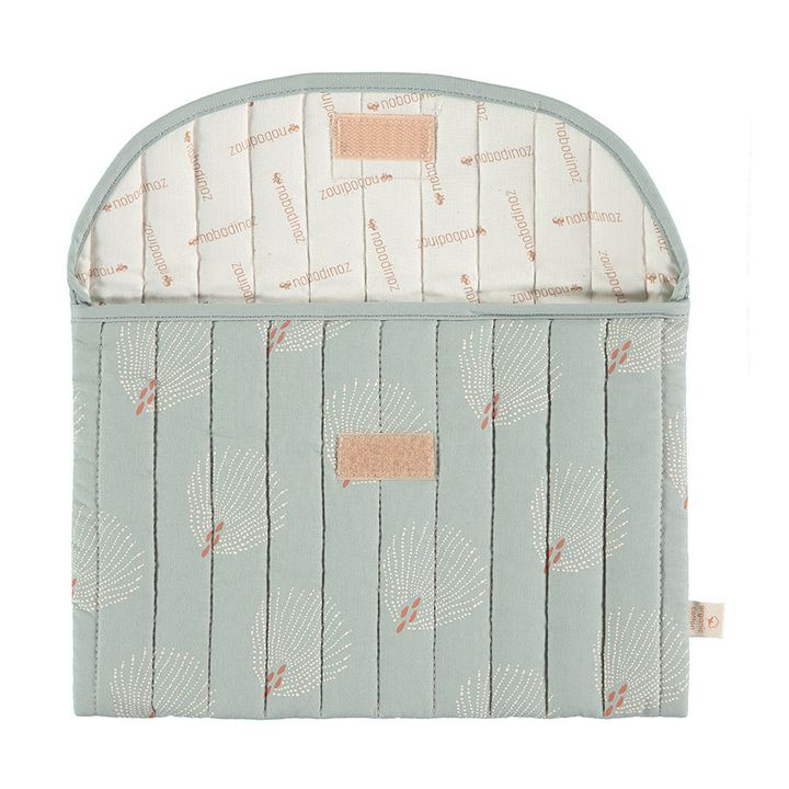 Pochette Bagatelle Gatsby en coton bio | Vert d'eau- Image produit n°2
