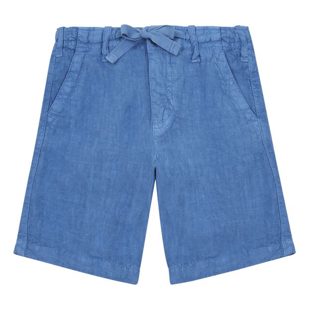 Linen Bermuda Shorts-product