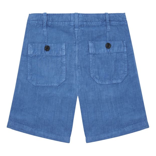 Linen Bermuda Shorts-product
