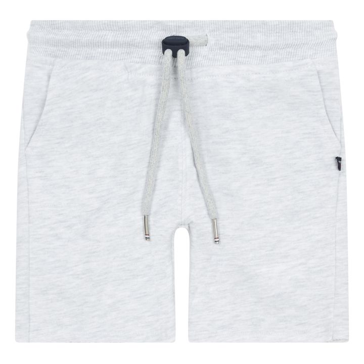 Short Molleton Gris chiné- Image produit n°0