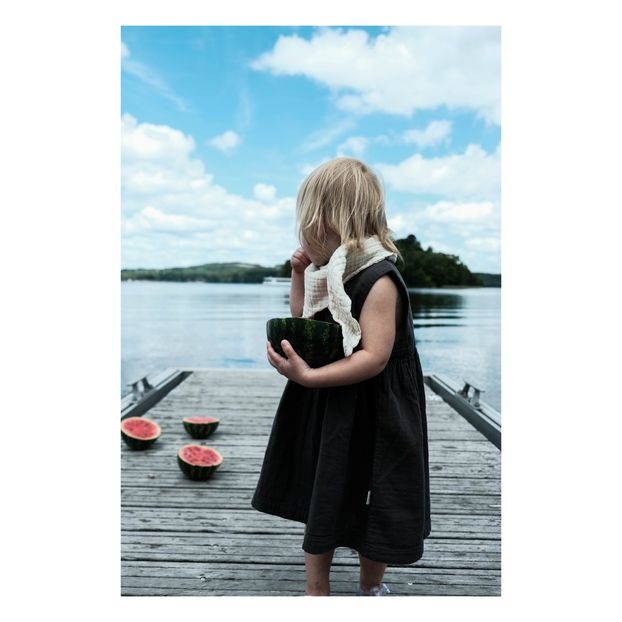 Robe Matcha Double Gaze de Coton-product