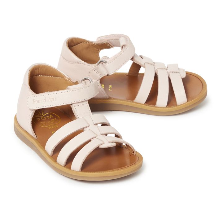 Poppy strap sandals | Pale pink- Product image n°0