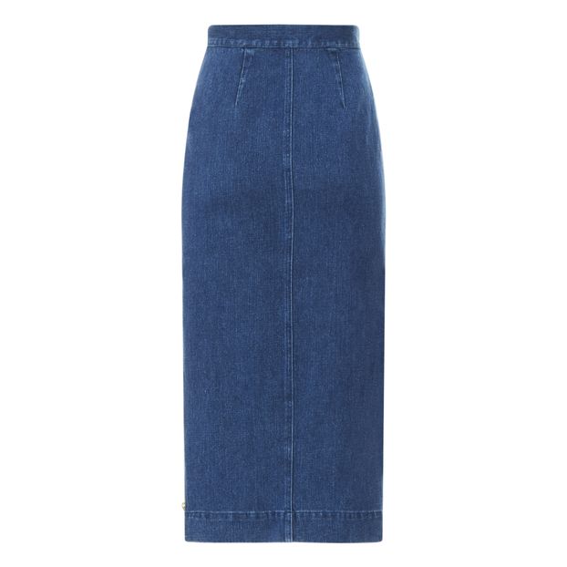Jupe Denim Chanvre & Coton Bio Uma-product