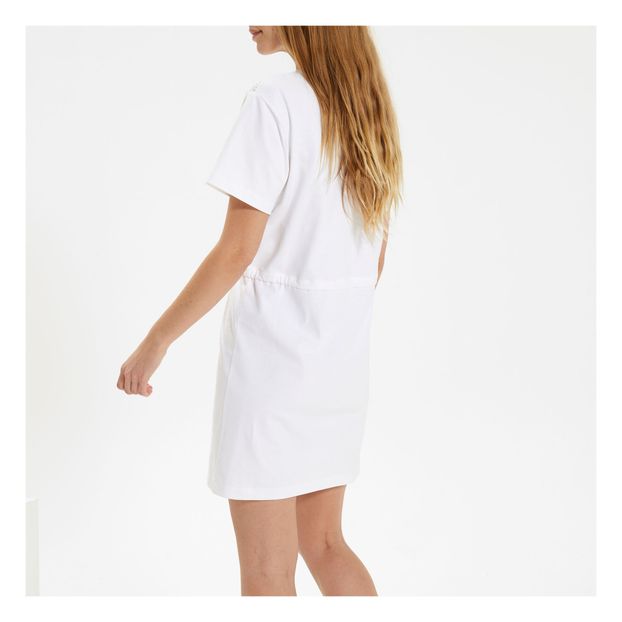 Robe en Coton Jersey et Guipure-product