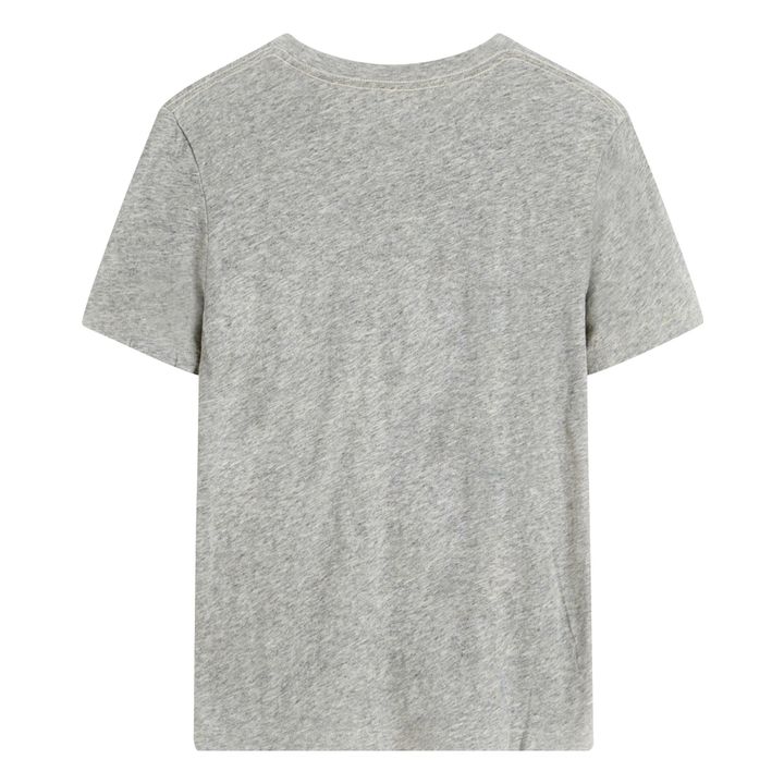 Camiseta con bolsillo Aldo | Gris Jaspeado- Imagen del producto n°5