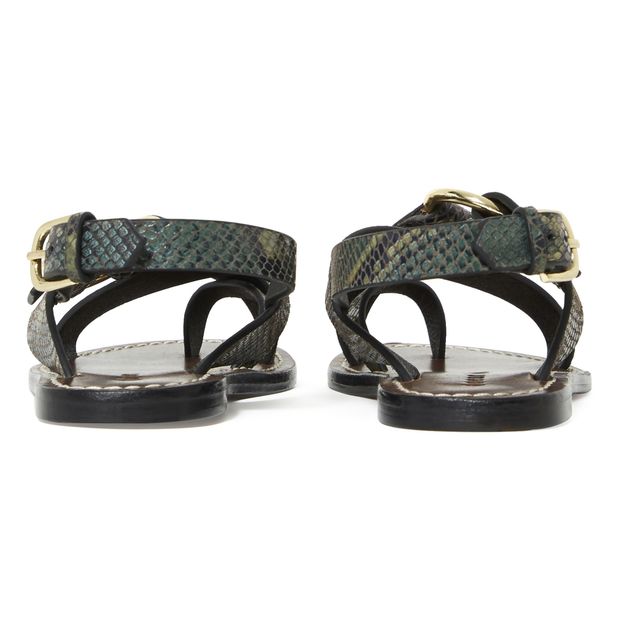 Sandalias Piel tipo pitón Florence-product
