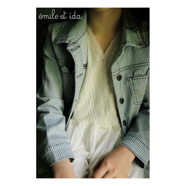 Veste Jean Poches Chats-product