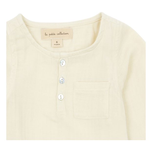 Gauze organic cotton kurta-product