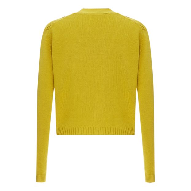 Cardigan à perles brodées-product