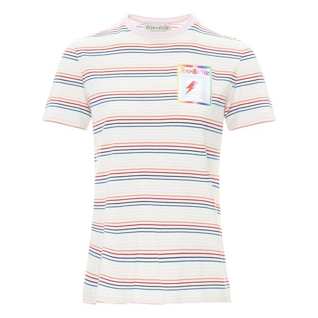 Camiseta Rainbowie Parche Rayas-product