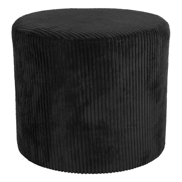 Pouf en velours côtelé-product