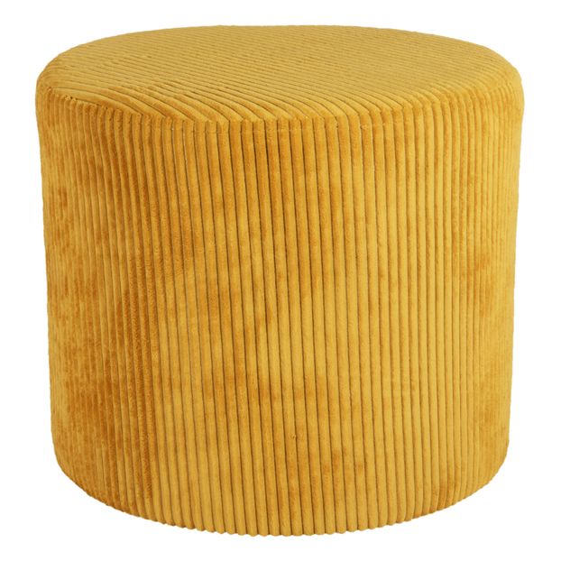 Pouf en velours côtelé-product